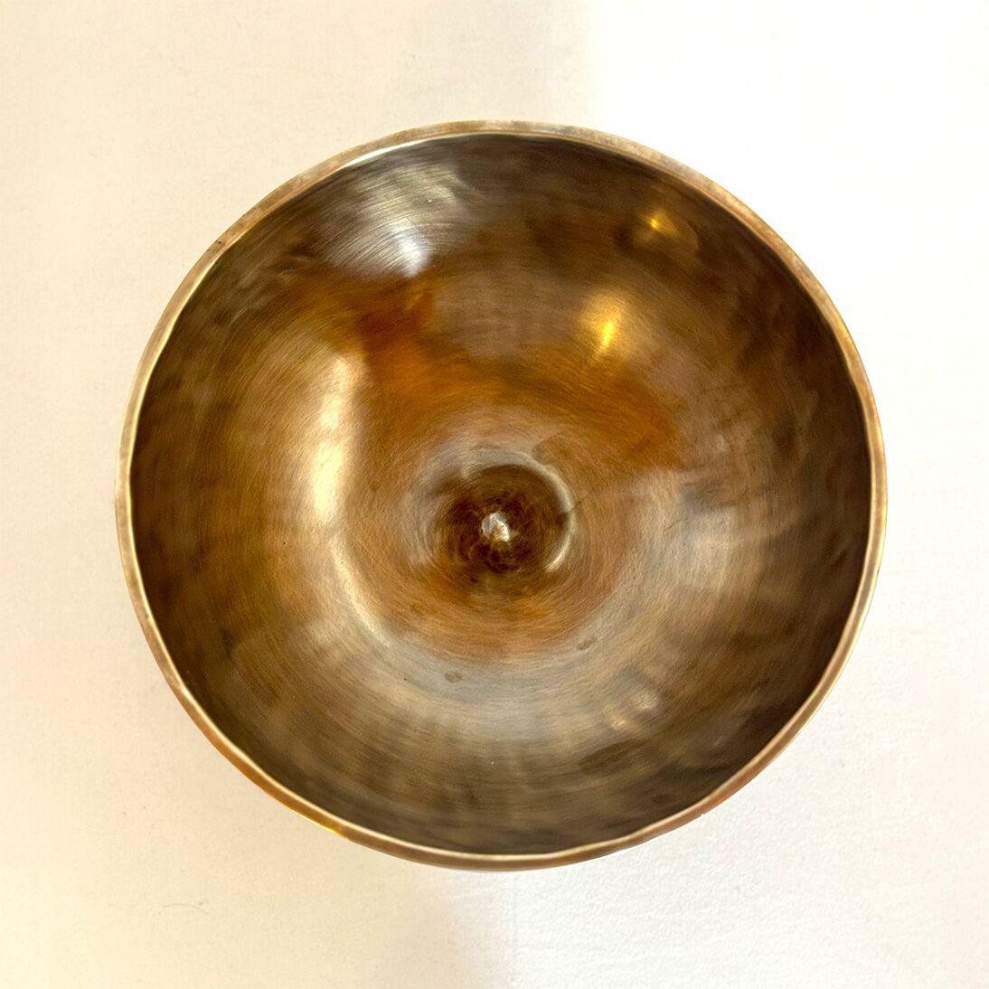 Lingam Bowl Traditional Tiger's Eye Design - 29cm